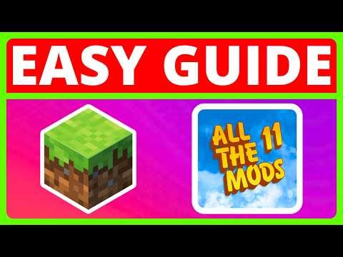 How To Download And Install All The Mods 11 For Minecraft Java | Minecraft ATM11 Modpack