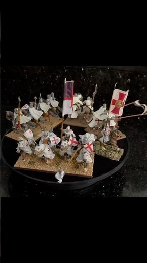 Crusader Knights Wargames Miniatures Showcase in 28mm scale