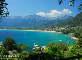 Live Webcam at Golden Beach, Thassos