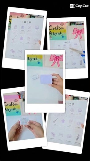 DIY CALENDAR 💜✨😭 #shorts #diy #viral