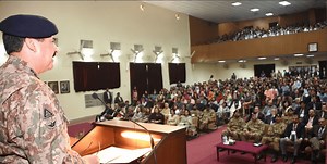 Gen Raheel visits his alma mater GCU Lahore