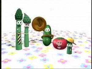 Veggietales theme song reversed with lyrics!