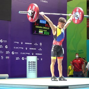 5.4K views · 233 reactions | The 2022 IWF Youth World Championships started today with the Men 49kg Group A! This is Alexis Javier Endara (ECU) lifting the heaviest Snatch of the first half of the session! A 81kg 2nd att. Congratulations for the Gold medal in Snatch! | International Weightlifting Federation | Facebook