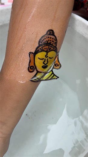 how to make hand gautam buddha drawing with Number 2 #shorts