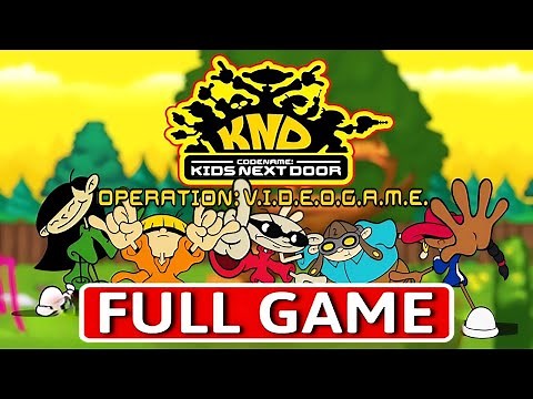 Codename: Kids Next Door – Operation: V.I.D.E.O.G.A.M.E. - FULL GAME Walkthrough Longplay