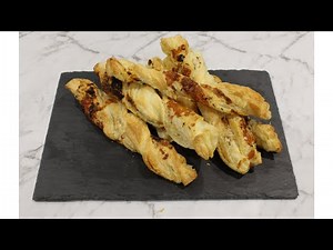 SUPER EASY CHEESE TWIST /PUFF PASTRY CHEESE TWIST/ CHEESE STRAWS