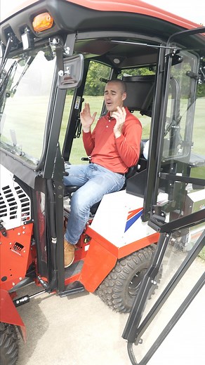 Have you been wondering how hot it is in the heated cab? The winter cab on the Ventrac is the only way to enjoy the snow this winter. Snow removal and salt application can be adjusted conveniently from inside the cab so you stay comfortable during the storm. Get yours installed today - ventrac.com/dealers #snowcontractor #snowremoval #ventrac4520 #snowremovalequipment #ventrac #snowandicemanagement #contractor #IceRemoval #snow #snowstorm | Ventrac