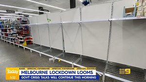 Victoria is on the edge of a snap lockdown with the Victorian government expected to make an announcement on what would be the state's FOURTH lockdown. #9News | 9 News Melbourne