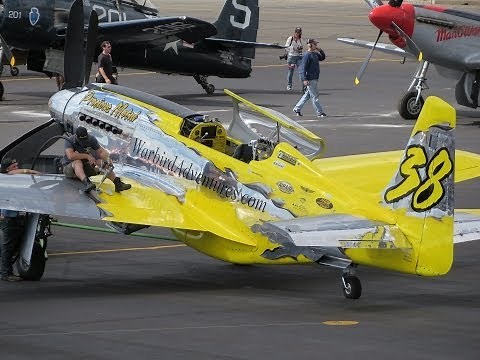 Precious Metal P-51D Mustang - high power test flight
