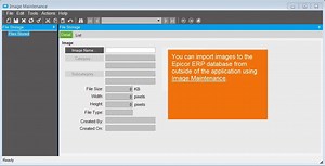 Importing an Image Directory into the Database - Getting Started - Epicor ERP Knowledge On Demand
