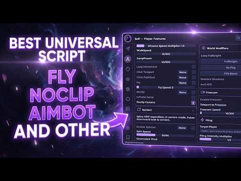 BEST UNIVERSAL SCRIPT AIMBOT ESP FLY NOCLIP AND MORE