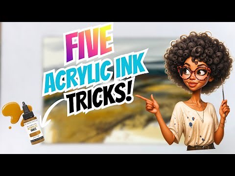 5 Easy Acrylic Ink Tricks You Need to Try!