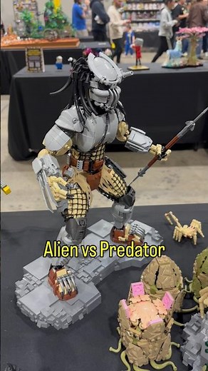 LEGO Alien vs Predator That Looks Movie Accurate #lego #alien #build