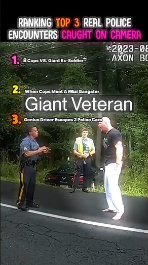 Ranking Top 3 Real Police Encounters Caught on Cam