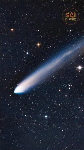 Tailless Comet — C/2025 V1 Borisov's Strange Approach #trending #shortvideo