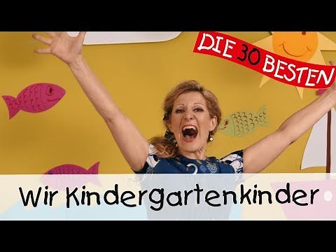 👩🏼 Wir Kindergartenkinder - Singen, Tanzen und Bewegen || Kinderlieder