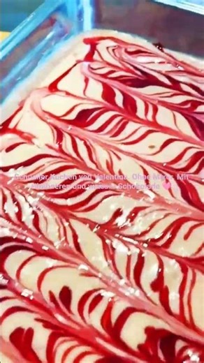 Schneller Kuchen von Valentina🥰 Ohne Mixer 👑Mit Himbeeren und weisser Schokolade #cake #sweet #food