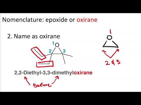 Naming Epoxides