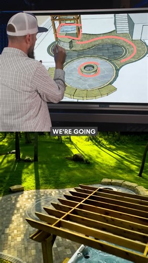 Hardscape Mentor | Hardscaping Training & Education on Instagram: "Designate Spaces - here's why 🧱 • Become a member and access hundreds hardscaping tutorials at hardscapementor.com • #hardscapetraining #hardscape #hardscaping #flagstone #hardscapedesign"