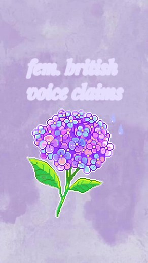 ♫ ▸ starting out w/ some fem. british voice claims for your ocs! feel free to comment requests! #fyp #voiceclaim #voiceclaims #ocvoiceclaim #ocvoiceclaims #oc #ocs #originalcharacter