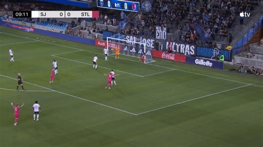 Highlights: San Jose Earthquakes 1-3 St. Louis CITY SC (MLS)