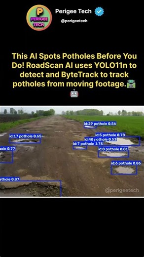This AI Spots Potholes Before You Do! 👀⚡