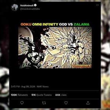 Goku Omni Infinity God vs Zalama 💀⚡ | Ultimate Dragon Ball Battle | DBS Edit #dbs #shorts