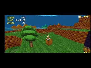 Haciendo runs de Ray en Sonic robo blast 2