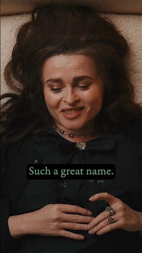 Helena Bonham Carter on the couch | Fashion Neurosis