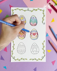 Get egg-cited, Easter is just a few hops away! 🐇🥚 Can’t wait to decorate eggs? Take some inspo from us and get creative with adorable patterns and dreamy pastel colours. 🧡💚💙💜 #FaberCastellAustralia #Easter #EasterCrafts #EasterEggs #EasterDecorations | Faber-Castell