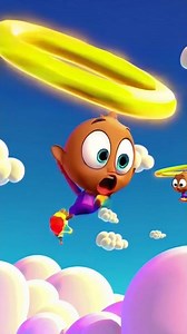 Baby angels surfing the skys