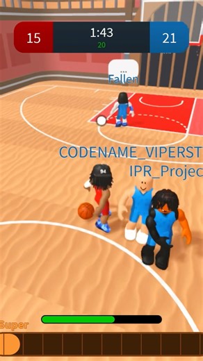 BREAKING IPR_PROJECT & CODENAME_VIPERSTRIKE🏀#basketball#roblox#gaming#shorts