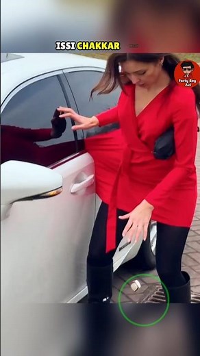 Girl's Dress Stuck in Car Door