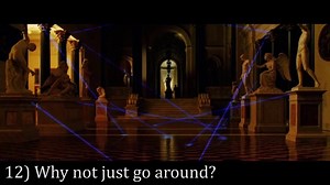 A breakdown of the laser dance scene from 'Ocean's 12'