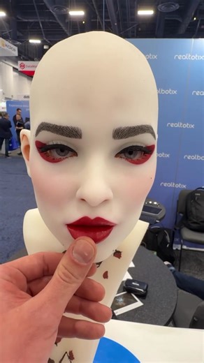 A humanoid by Realbotix at CES 2026 #CES2026 | CyberNews