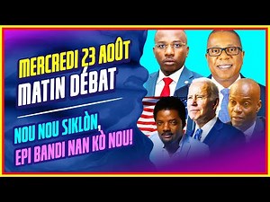 EMISSION MATIN DEBAT ( 23 AOÛT 2023 ) Radio Télé Éclair
