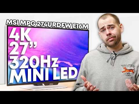 MSI MPG 274URDFW E16M: Mini LED Local Dimming Falls Short!