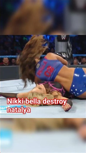 Nikki bella destroy natalya