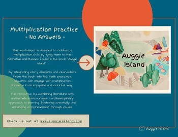 Auggie Island - Multiplication Worksheet - Missing Answers
