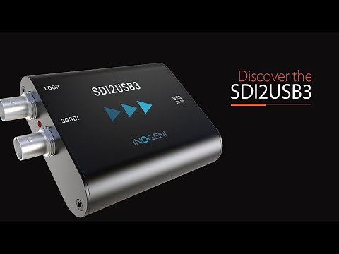 INOGENI SDI to USB 3.0 Capture Device (SDI2USB3)
