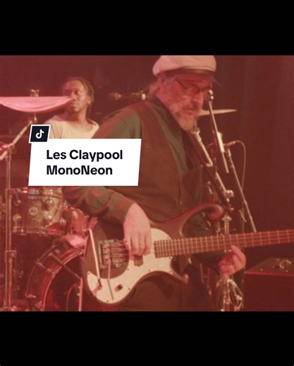 Les Claypool with MonoNeon at the #bassmagazineawards #bass #bassmagazine