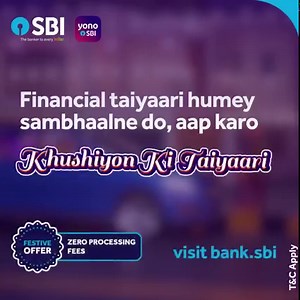 4.4K views · 16K reactions | While you find ways to amplify the festivities, leave the financial planning to us! Get Car Loans, Personal Loans & Gold Loans at Zero Processing Fees and more exciting offers, exclusively for you. Visit https://bank.sbi/ to know more. #SBI #AmritMahotsav | State Bank of India | Facebook