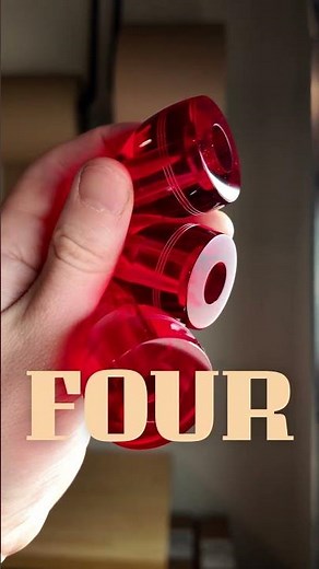 Red Matter Knobs courtesy of Ruck Bodger! #woodworking #woodscraft #wood