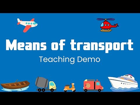 🚗✈️🚢 Teaching Means of Transport | Fun & Engaging Demo Teaching | Creative Learners Preschool