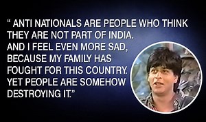 Shah Rukh Khan is most patriotic Bollywood actor ever! Watch this 1998 video interview blasting anti-nationals