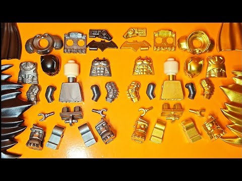 LEGO Batman Custom Armor | Black & Gold Knight Minifigure Review