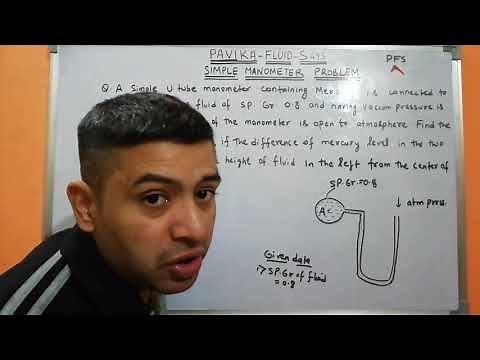 Problems on simple manometer