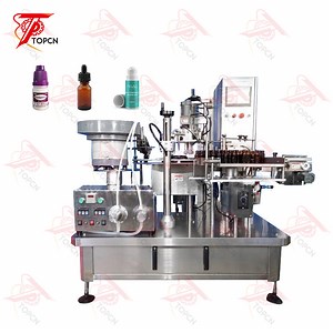 [Hot Item] Monoblock Automatic Filling Production Line Water Ejuice Perfume Vial Eye Drop Plastic Bottle Liquid Filling and Capping Machine