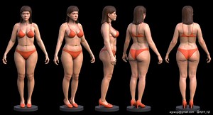 Female Realistic Proportions