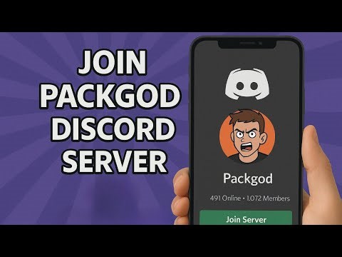 How To Join Packgod Discord Server on Mobile